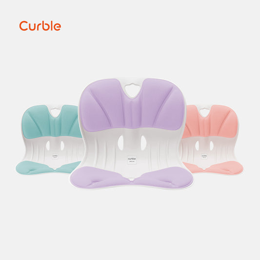 韓國 Curble Chair 護脊椅|Wider - 體型:M/S/XS - 馬卡龍色