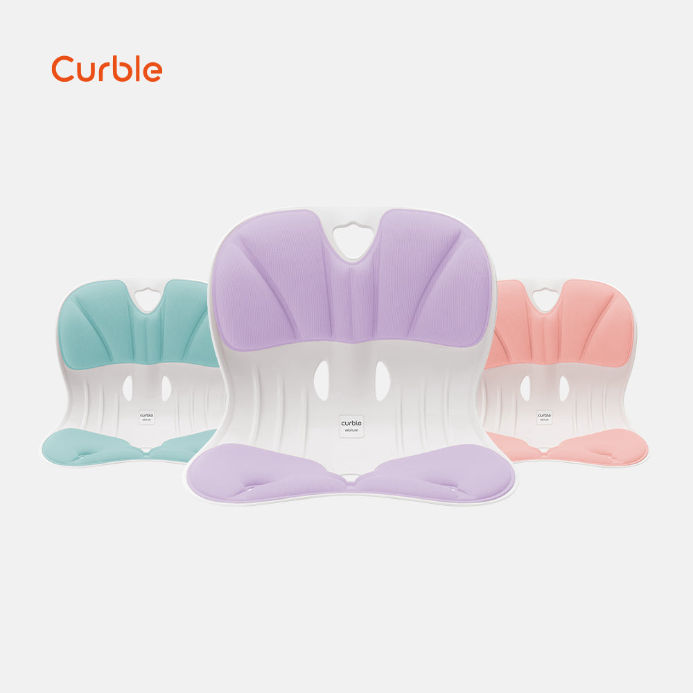 Curble Chair 護脊椅｜Wider馬卡龍色