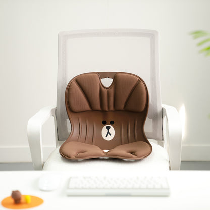 【優惠】椅套下單送免單週週抽｜韓國 Curble Chair 護脊椅｜Line Friends